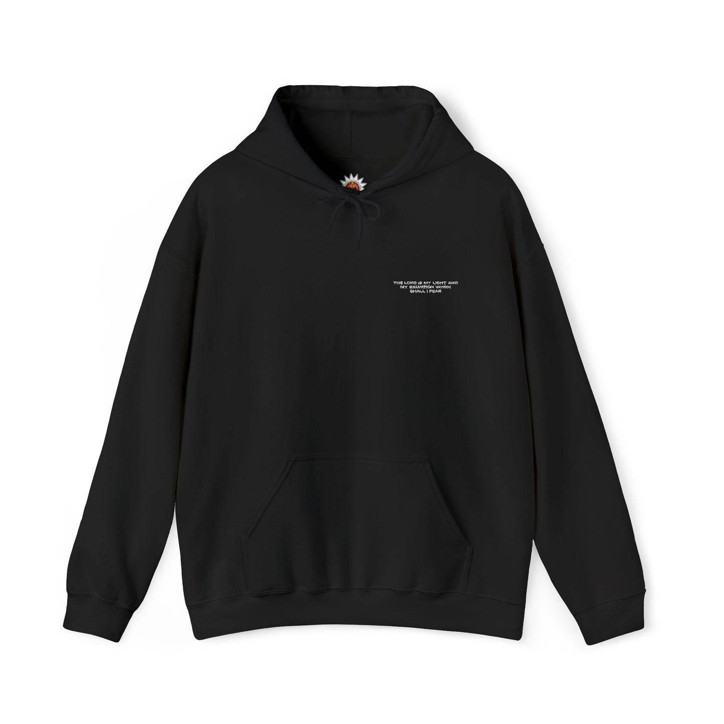 Psalm 27:1 Hooded Sweatshirt