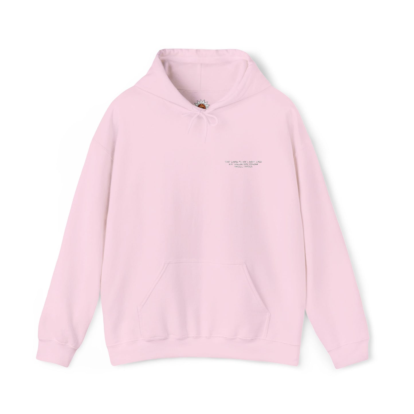 Psalm 27:1 Hooded Sweatshirt