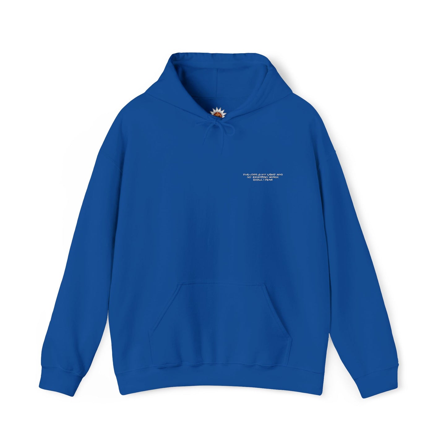 Psalm 27:1 Hooded Sweatshirt