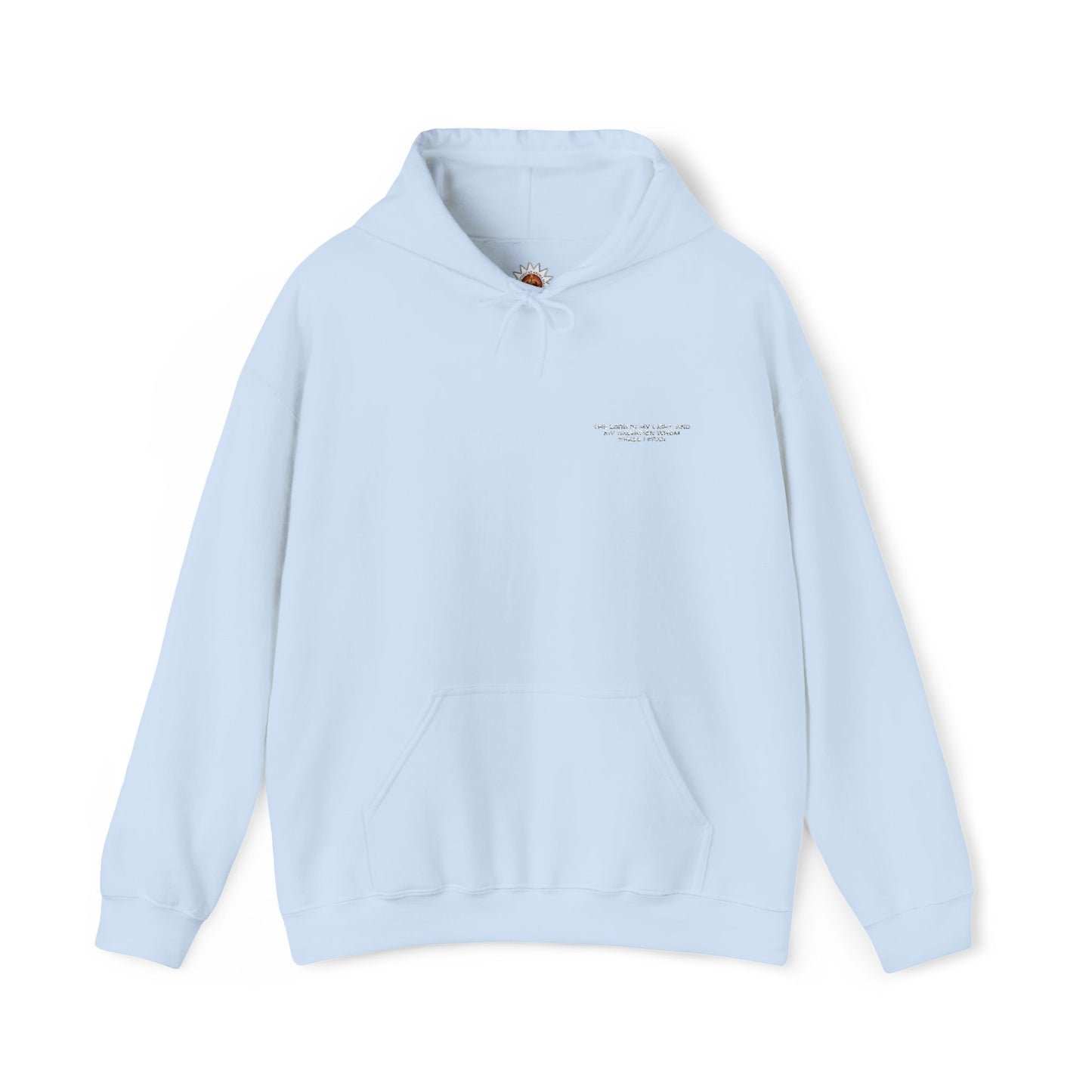 Psalm 27:1 Hooded Sweatshirt